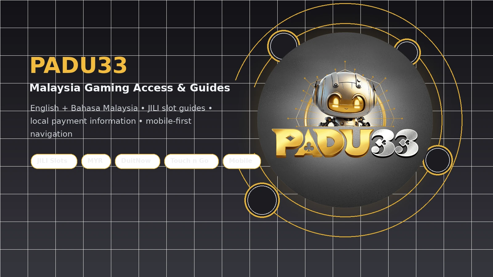 PADU33 Malaysia gaming access, JILI slot and payment guide